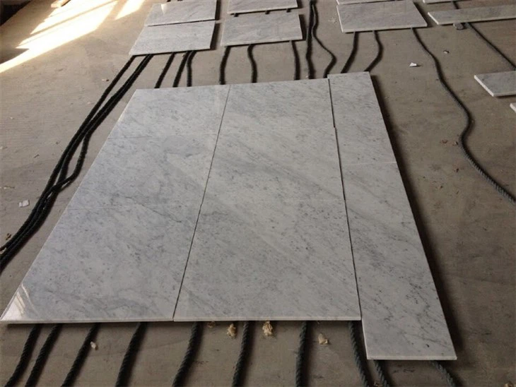 Bianco Carrara Bathroom Tiles