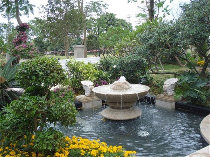 Granite Stone Outdoor Fountain