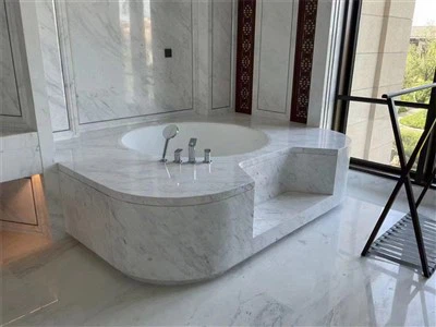 Ubin Lantai Kamar Mandi Marmer