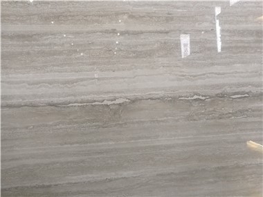 Ubin Travertine Perak Abu-abu