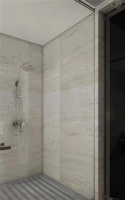 Ubin Dinding Kamar Mandi Travertine