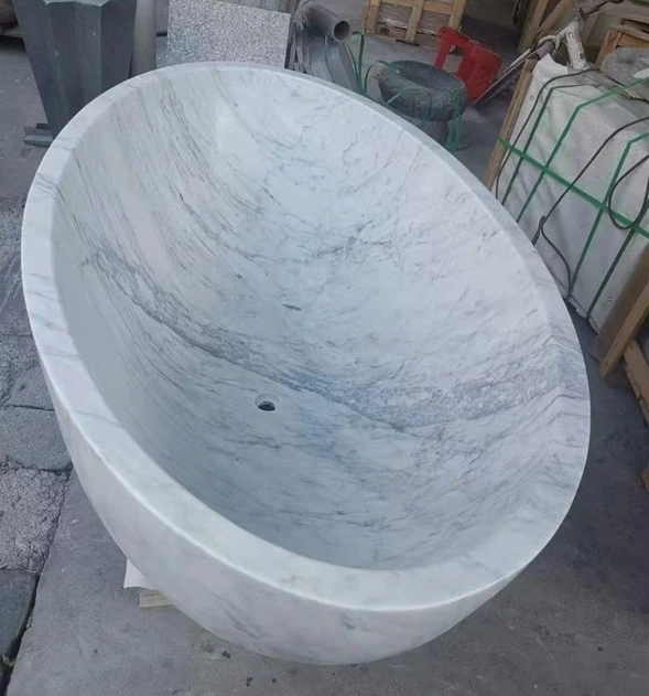 italy carrara white marble polished Bathtub italy carrara white marble polished Bathtub